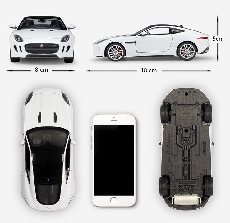 **Jaguar F-Type Alloy Car Model