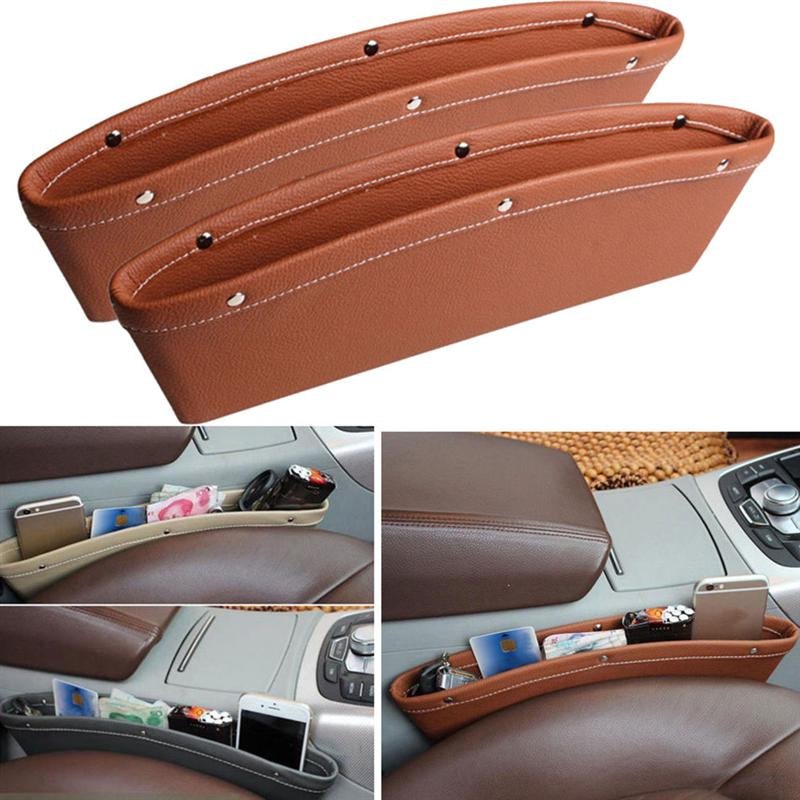 “Best Car Seat Gap Filler in UAE | Stops Phone &amp; Items Falling | Premium Leather”**